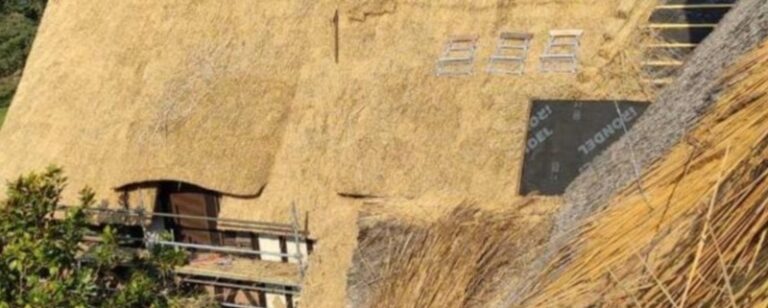 réfection d'une toiture en chaume en Normandie - Art et Elégance Couverture